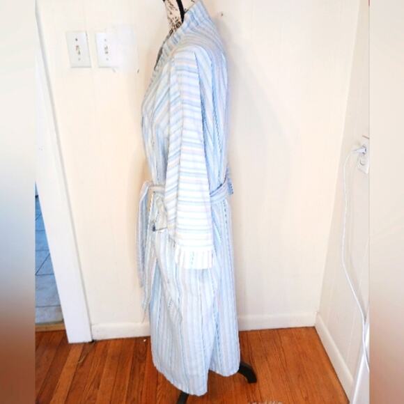 Christian Dior Monsieur Seersucker Robe. UNISEX One size - Picture 3 of 6